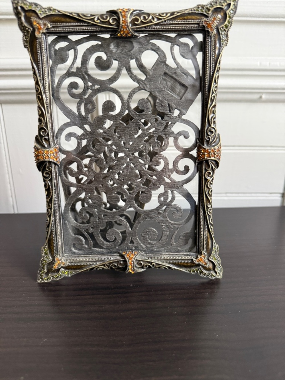 Tizo Design frame with crystals fits 3.5x5.5 photo